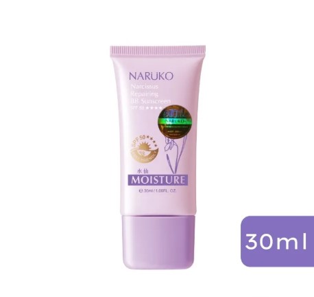 Naruko Narcissus Repairing BB Sunscreen SPF 50 Reef Friendly