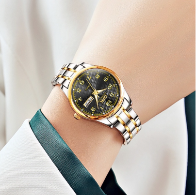 Watch For Woman Waterproof Stainless Steel