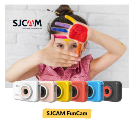 SJCAM Fun Cam HD Digital Camera | 1080P High Definition Videos | Time-Lapse, Continuous Shooting