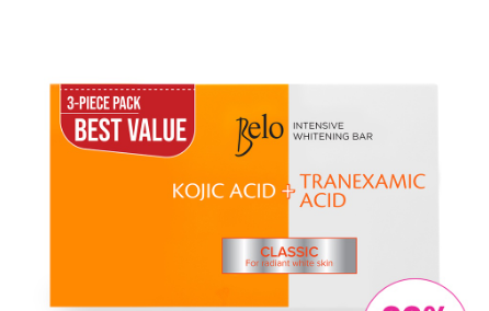 Belo Intensive Whitening Bar 65g 3-pc Pack