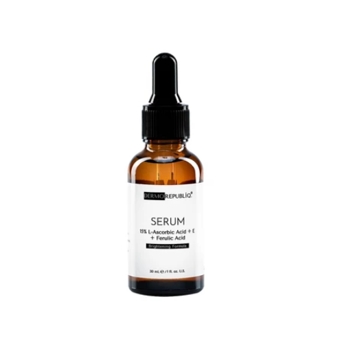 Dermorepubliq 15% L-Ascorbic Acid + E + Ferulic Acid Brightening Formula Serum - 30 mL