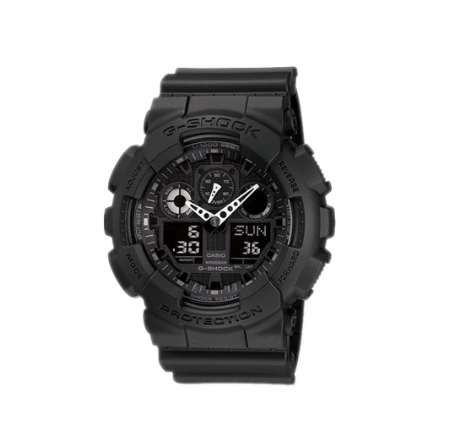 Casio G-Shock G-Shock Black Resin Watch For Men CGA-100-1A1HDR