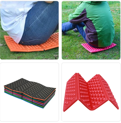 Foldable Folding Outdoor Camping Mat Seat Foam XPE Cushion Portable Waterproof Chair Beach Picnic Mat Seat Hiking Activities Pad