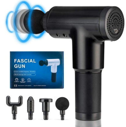 Massage Gun Massanger High Power Body Muscle Relaxing Pain Relief Portable Electronic High Speed D9