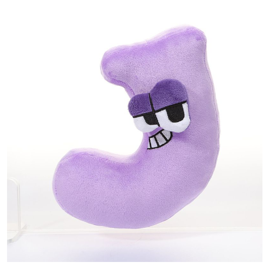 26 PCS Alphabet Lore Plush Toy Stuffed Doll Preschool Educational English ABC Letter Toy Kids Birthday Party Christmas Gift J