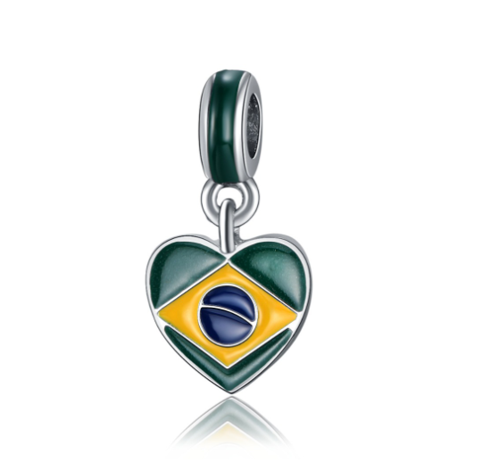 Glowing Turtle Nighttime Owl 925 Silver Dangle Charms Heart Balloon Bracelet Pendant 0014