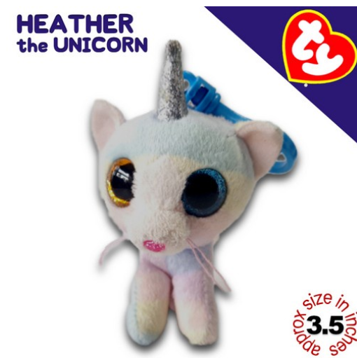 TY Key Clips-Chains Bag Charm Hanging Plushie Stuffed Toy Collection 1 PCC43