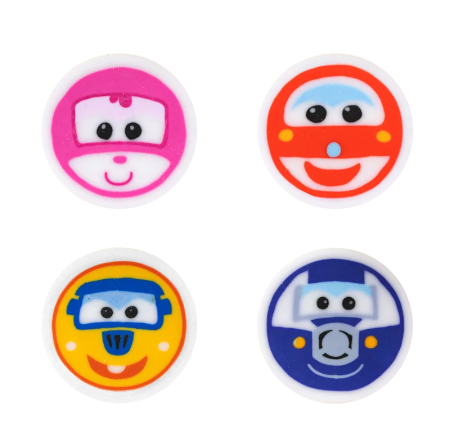 Deli EH318 Super Wings Eraser Asstd 79EH318