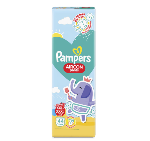 Pampers Aircon Pants Diapers XXL 44s x 2 packs (88 pcs) - > 16kg