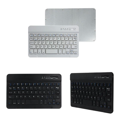 Ultra Slim Aluminum Wireless Bluetooth Keyboard for Laptop