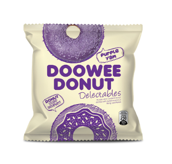 Doowee Donut Delectables Purple Yam 58g