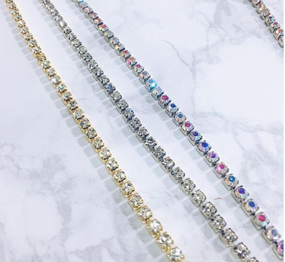 Row Metal Thigh Leg Chain