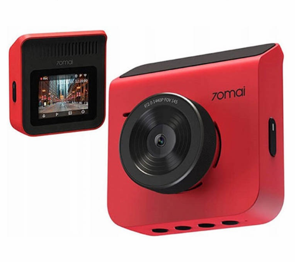 70mai Dash Cam A400 1440P Quad HD (Red) A400