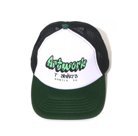 ARTWORK Green Shirt (Trucker Cap)