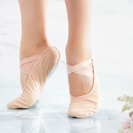 Ballet Shoes For Kids Adult Canvas Dance Shoes Women Class Practice Shoes