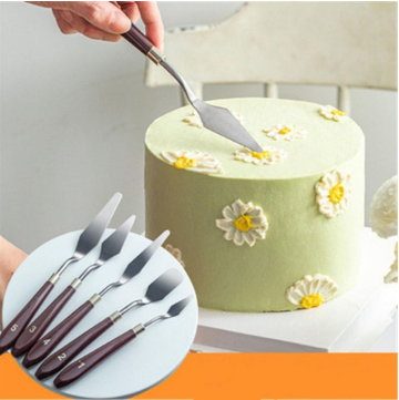 Artistic Spatula Scraper Palette Knives Set Kit For Fondant Cake Painting Tool Stainless Steel IP