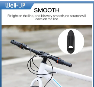 Bicycle Brake Line Clip Mountain Bike Buckle Brake Shifter Line Single Hole Shell Fixing Device Embedded Buckle Cable Clip Bicycle Shell Fixing Device Buckle Bicycle Accessories