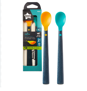 Tommee Tippee Softee Weaning Spoons 4m+/ 2pck