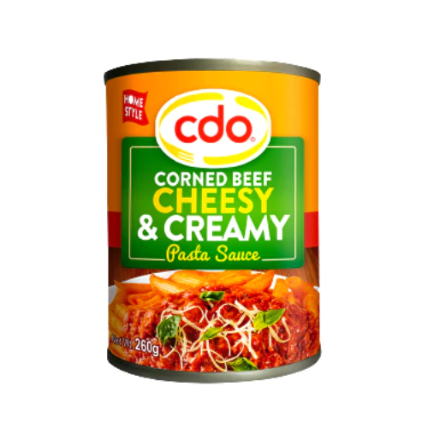 Cdo Corned Beef in Cheesy & Creamy Pasta Sauce 260g