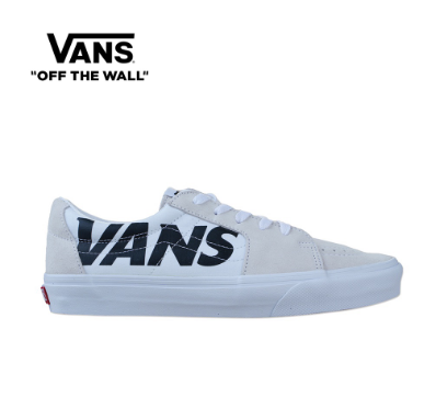 Vans Sk8-Low Hi-Def White/Black Suede Sneakers For Mens