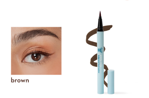 Happy Skin Pretty Easy Budge-Proof Liquid Eyeliner in Brown