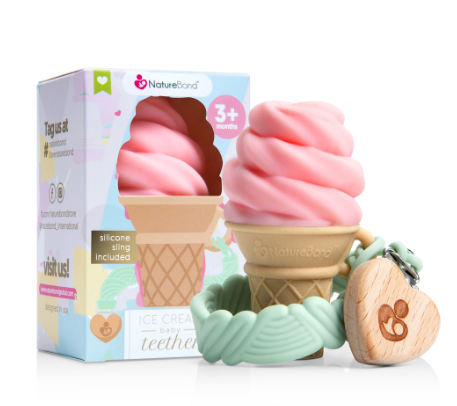 Naturebond Ice Cream Baby Teether