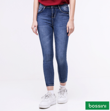 Bossini Ladies Denim Midwaist Ankle Length OSB20-0005