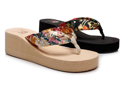 MITATA FLIP FLOPS WEDGE SLIPPERS FOR WOMEN