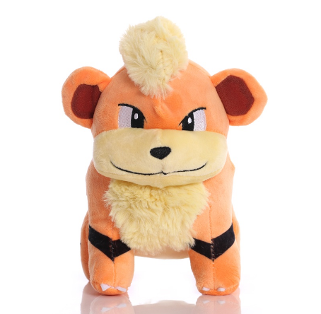 Animation Pokemon Growlithe Plush Toys Doll Soft Stuffed Animals Toy for Kid