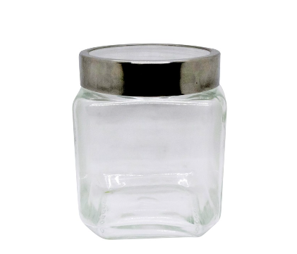 Masflex Glass Jar W/ Lid Large
