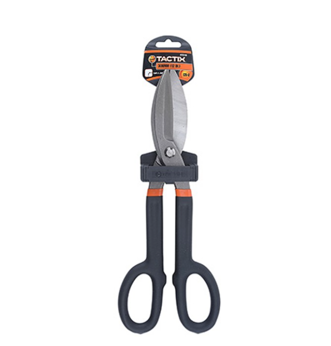 Tactix ME273115 Tin Snip 300mm (Black/Orange)