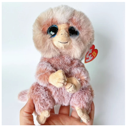 15cm TY Beanie Bellies Scully the Brown Pirate Bear Stuffed Animals 15cm Soft Doll Toy Christmas Gift Kids Toys Kawaii Plush C3