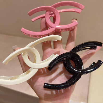 Double C Design Hair Clamp Hair Clips For Women Girls Fashion Large Cllp Hairpin Elegant Claw Clip