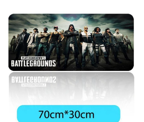 70cm x 30cm Battlegrounds gamer gaming mousepad large PUBG battlegrounds map mouse pad