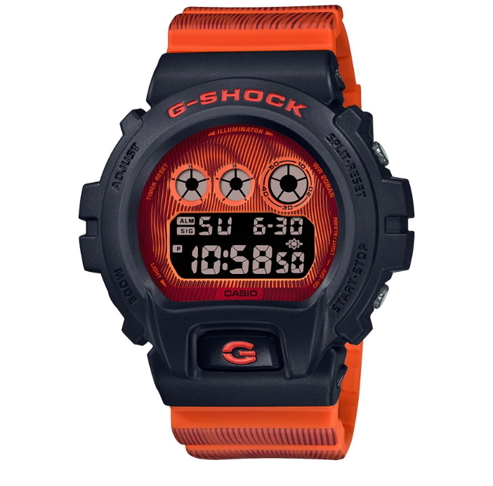 Casio G-Shock Special Color Models Multi Resin Digital Watch For Men CDW-6900TD-4DR