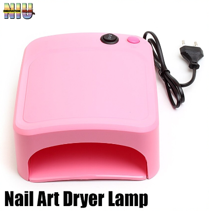 36W Gel Curing Lamp EU Plug Nail Lamp Curing Light Nail Art Dryer Tools