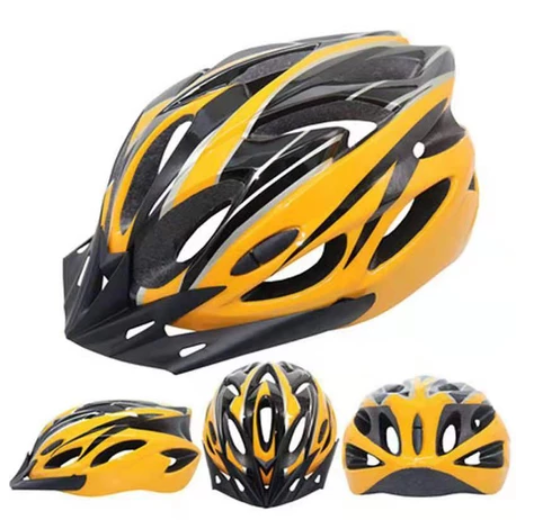 Cycling Helmet One-Piece Bicycle Folding Helmet Bicycle Helmet Men and Women Light Helmet Mountain H1