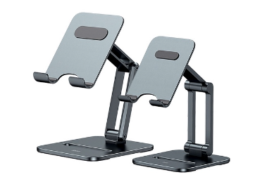 Baseus Phone Holder Stand Aluminum Alloy Cell Phone Tablet Stand Support for iPad i14 pro i13 i12 Samsung Mobile Phone Accessories