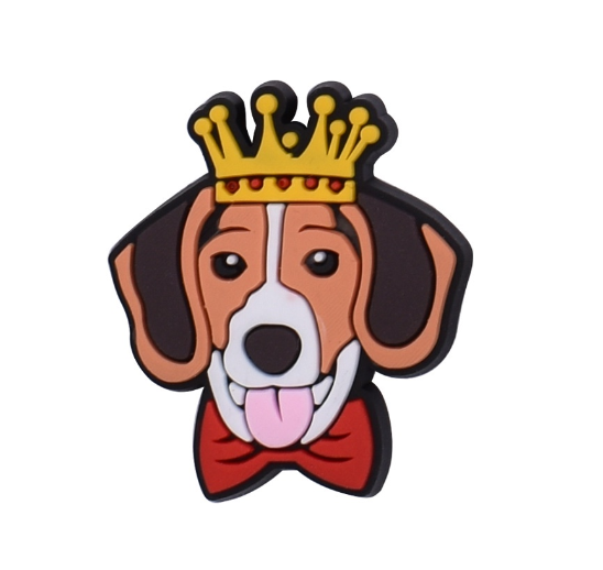 Cute Bichon Frise Jibbitz for Crocs Paw Dog Jibbits Charm Golden Retriever Shoe Charms Pug Corgi Jibits Crocks Kids Shoes Accessories D22