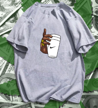 DOUBLE CUP INSP. pattern Cartoon Unisex T-shirt