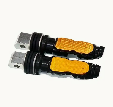 2pcs High Quality Motorcycle Off-road Vehicle Electric Vehicle Accessories Modification Pedal Aluminum Alloy Color Pedal Rear Pedal Footrest