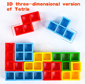 Tetra Tower Game Building Blocks Toys for Baby Stacking Numberblocks Toys Balance Game