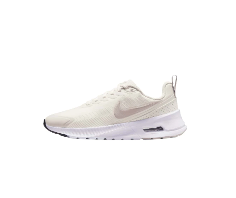 Nike AIR MAX NUAXIS Comfortable All-Match Anti-Slip Durable Low-Top Casual Shoes, Women, White, HF1233-102