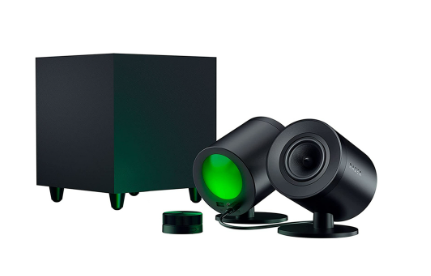 Razer Nommo V2 Pro - Full-Range 2.1 PC Gaming Speakers with Wireless Subwoofer