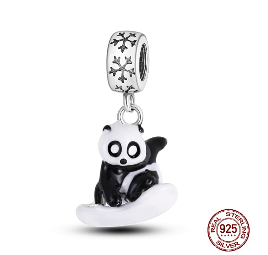 925 Silver Boy Girl Pendant Little Prince Charm Fit Original Pandora Charms Bracelet Beads Fine Jewelry Gift d15