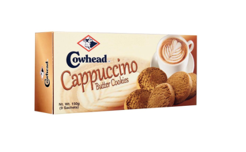 Cowhead Cappuccino Butter Cookies 150g