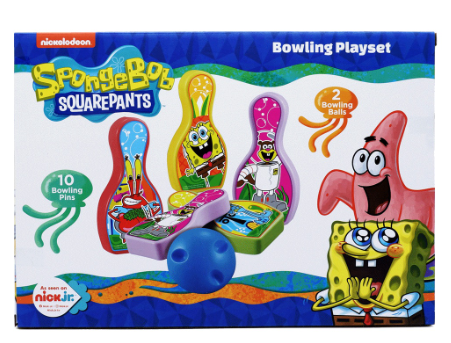 Spongebob Bowling Playset