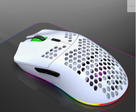 T66 RGB 2.4G Wireless Gaming Mouse with Adjustable DPI Ergonomic