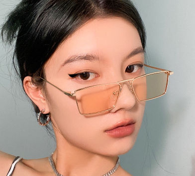 Rectangle Sunglasses Sexy Colorful Unisex Vintage Men Women Famous Brand Designer Fashion Driving Fishing Sun Glasses UV400