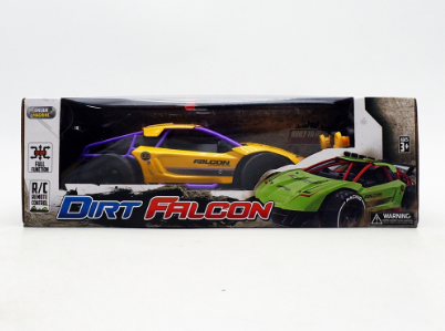 Dream Machine Remote Controlled Car 1:16 Dirt Falcon (Yellow)